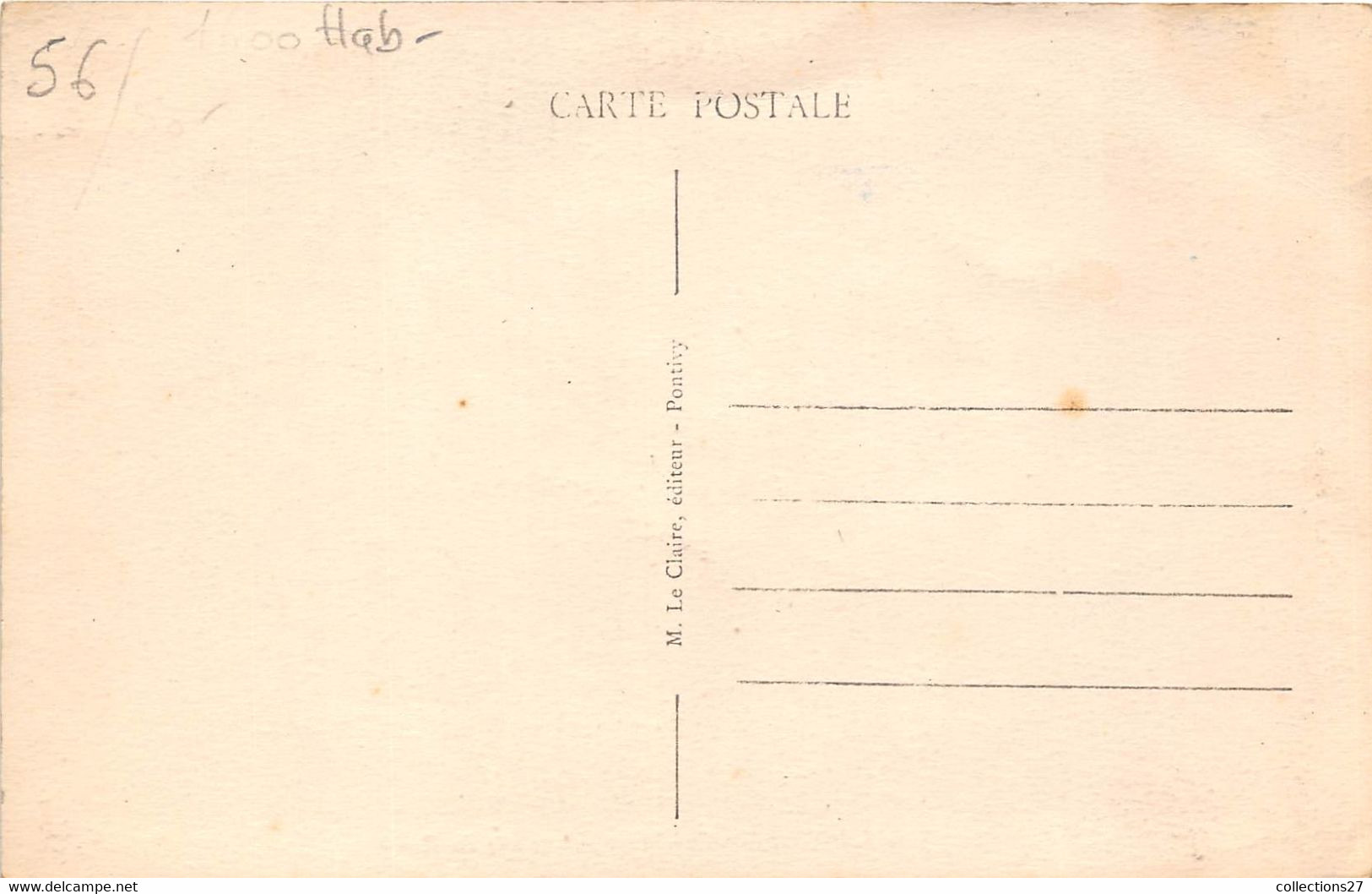 56-LANOUEE- UNE RUE DU BOURG - Otros & Sin Clasificación