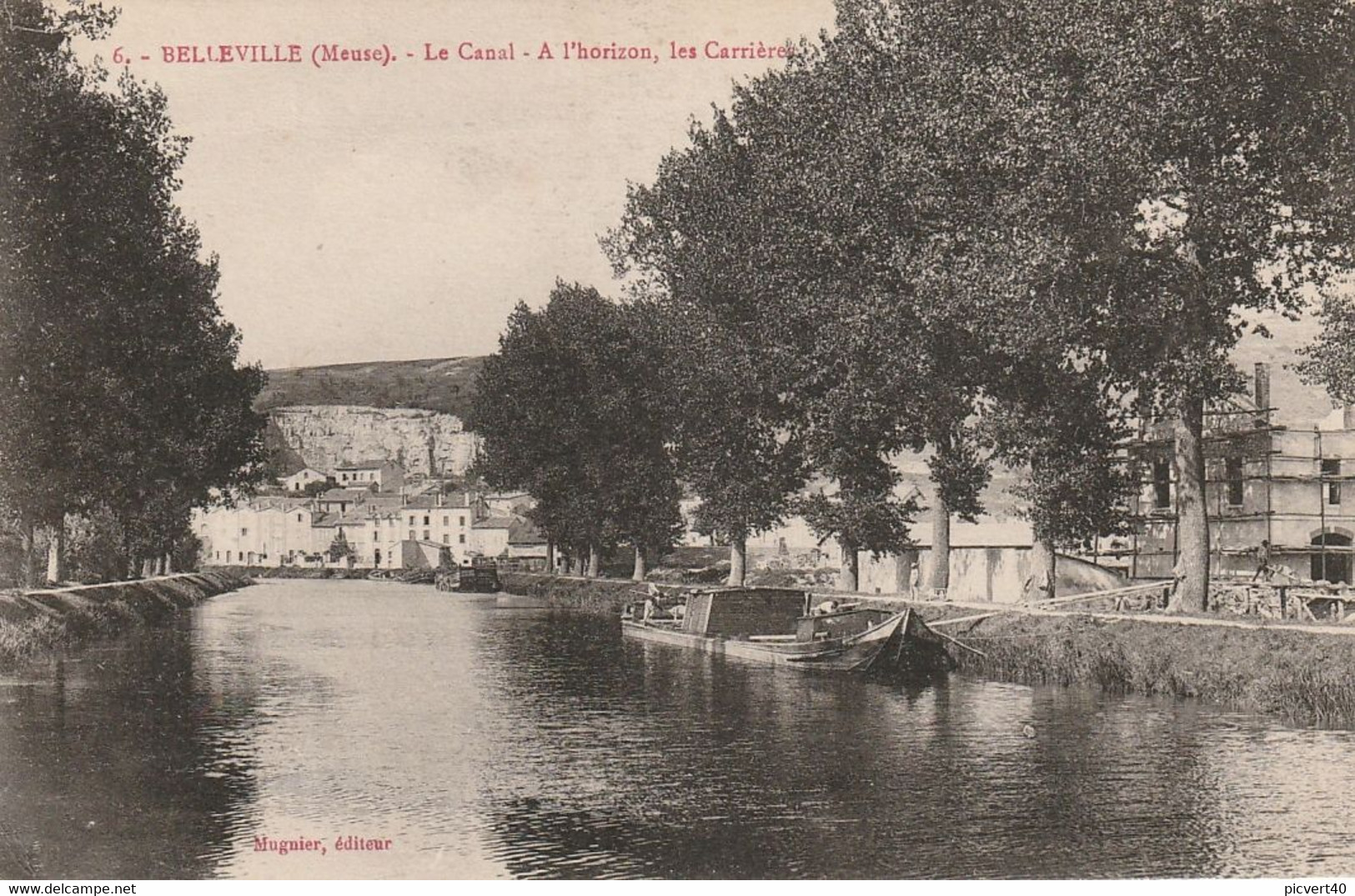 Belleville,le Canal;à L Horizon, Les Carrieres - Other & Unclassified