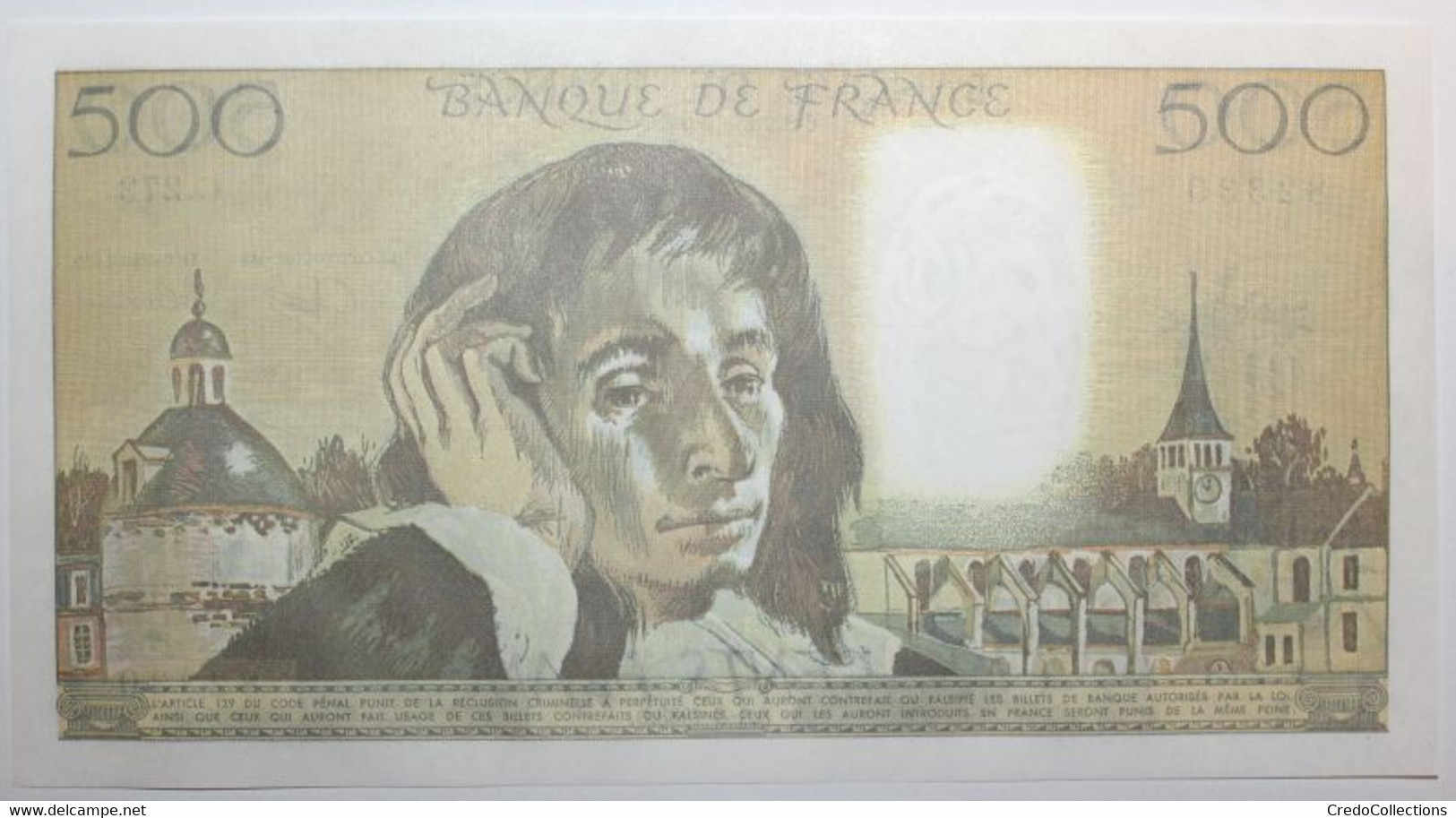France - 500 Francs - 3-3-1988 - PICK 156g.1 / F71.38 - NEUF (3 billets)