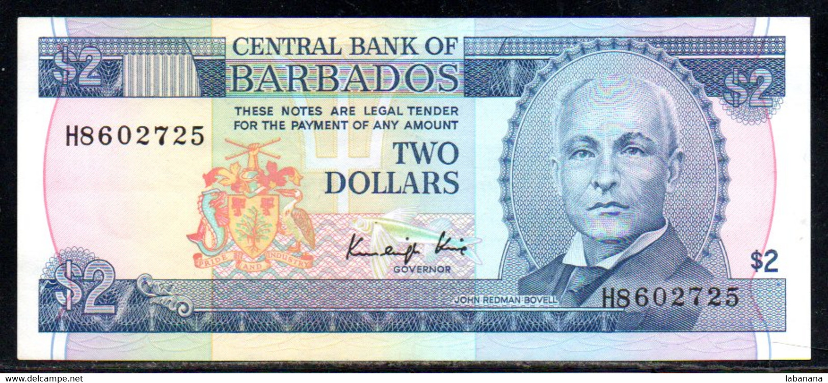 659-Barbade 2$ 1986 H86 - Barbades