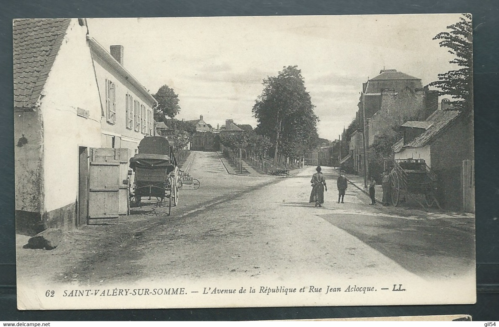 N° 62 - SAINT VALERY SUR SOMME L' Avenue De La Republique Et Rue Jean Acloque  - Day 20070 - Saint Valery Sur Somme