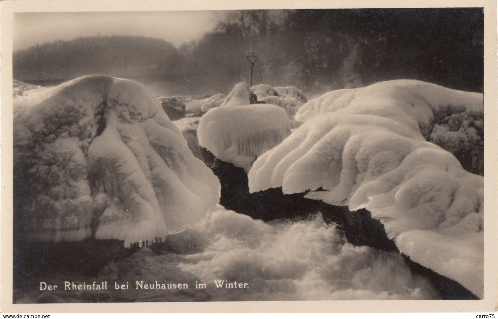 Suisse - Neuhausen Am Rheinfall - Im Winter - Neige Glace - Kunstverlag W. Rosenzweig N° 1013 - Neuhausen Am Rheinfall