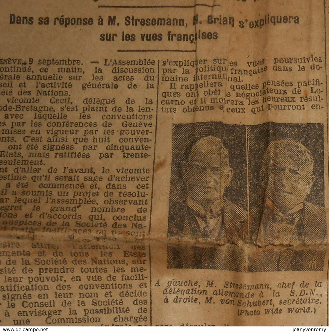 Le Petit Marseillais. Dernière édition. Vendredi 10 Septembre 1926. - Le Petit Marseillais