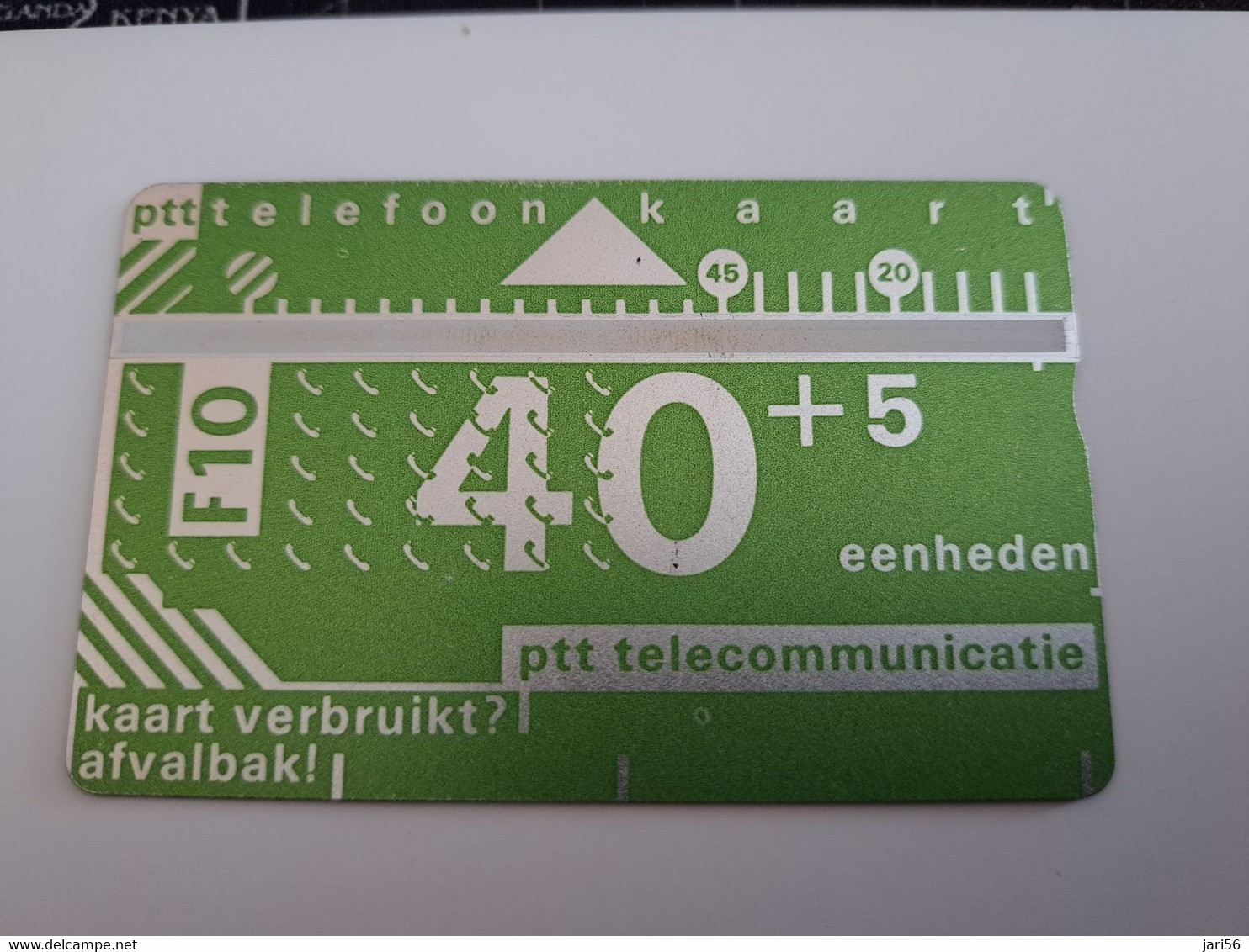 NETHERLANDS / D008A PTT TELECOMMUNICATIE/ OLD CARD . / 810B / 40+5 UNITS  LANDYS & GYR   MINT !!  ** 11364** - Privat