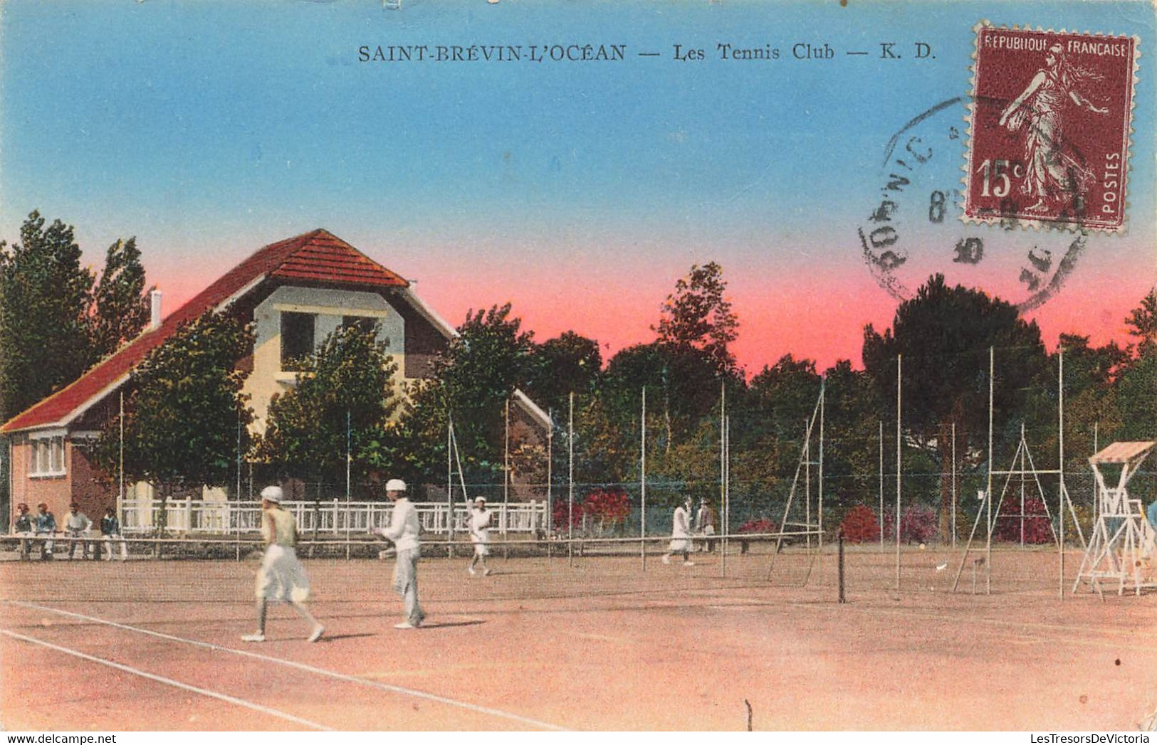 CPA Sport - Saint Brevin L'océan - Les Tennis Club - K D - Joueurs De Tennis - Tenis