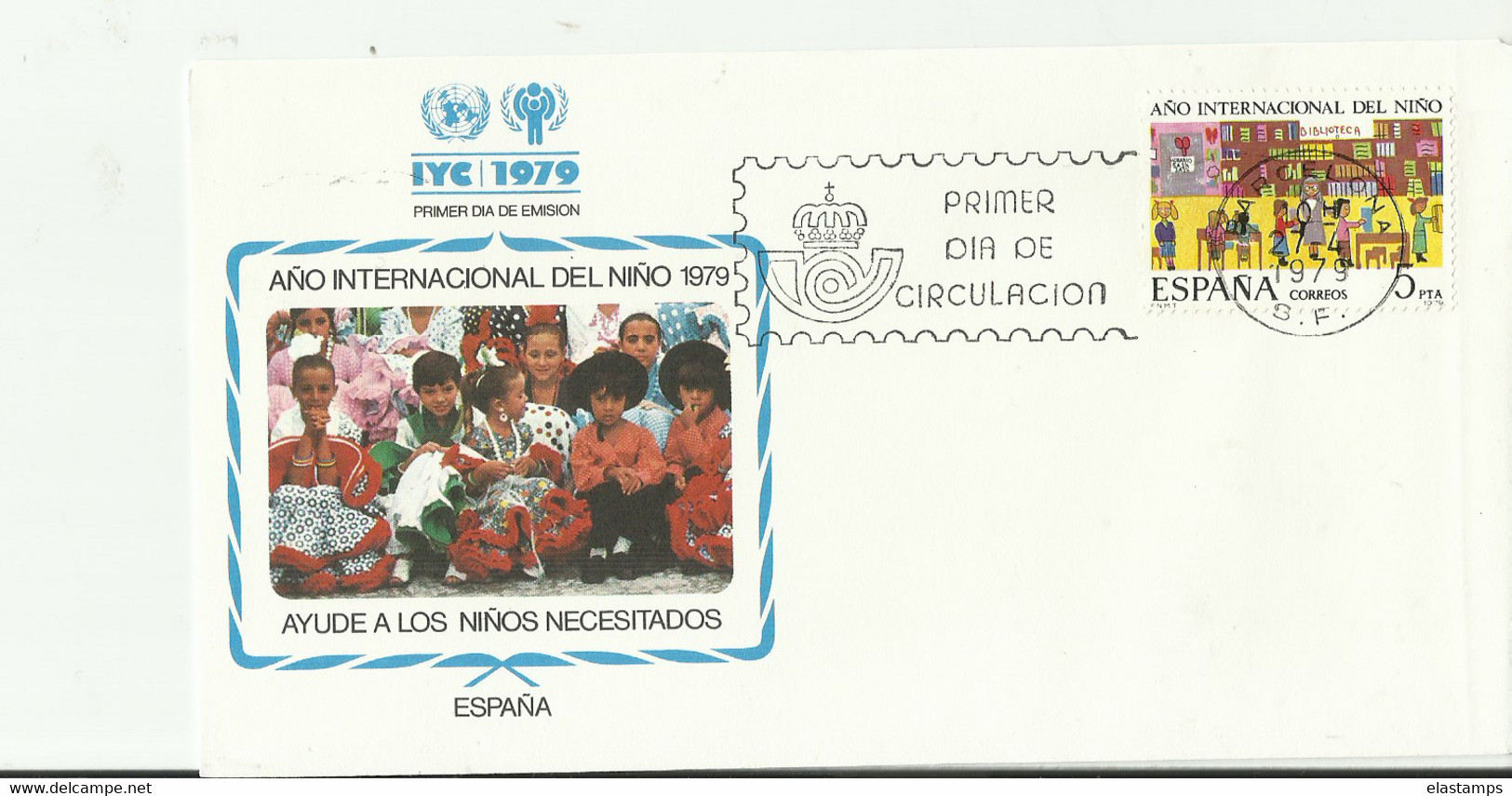 UNO UNICEF 1979  ESPANA - Collections, Lots & Series