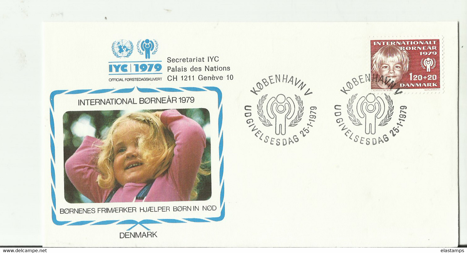 UNO UNICEF 1979 DANMARK - Collections, Lots & Séries