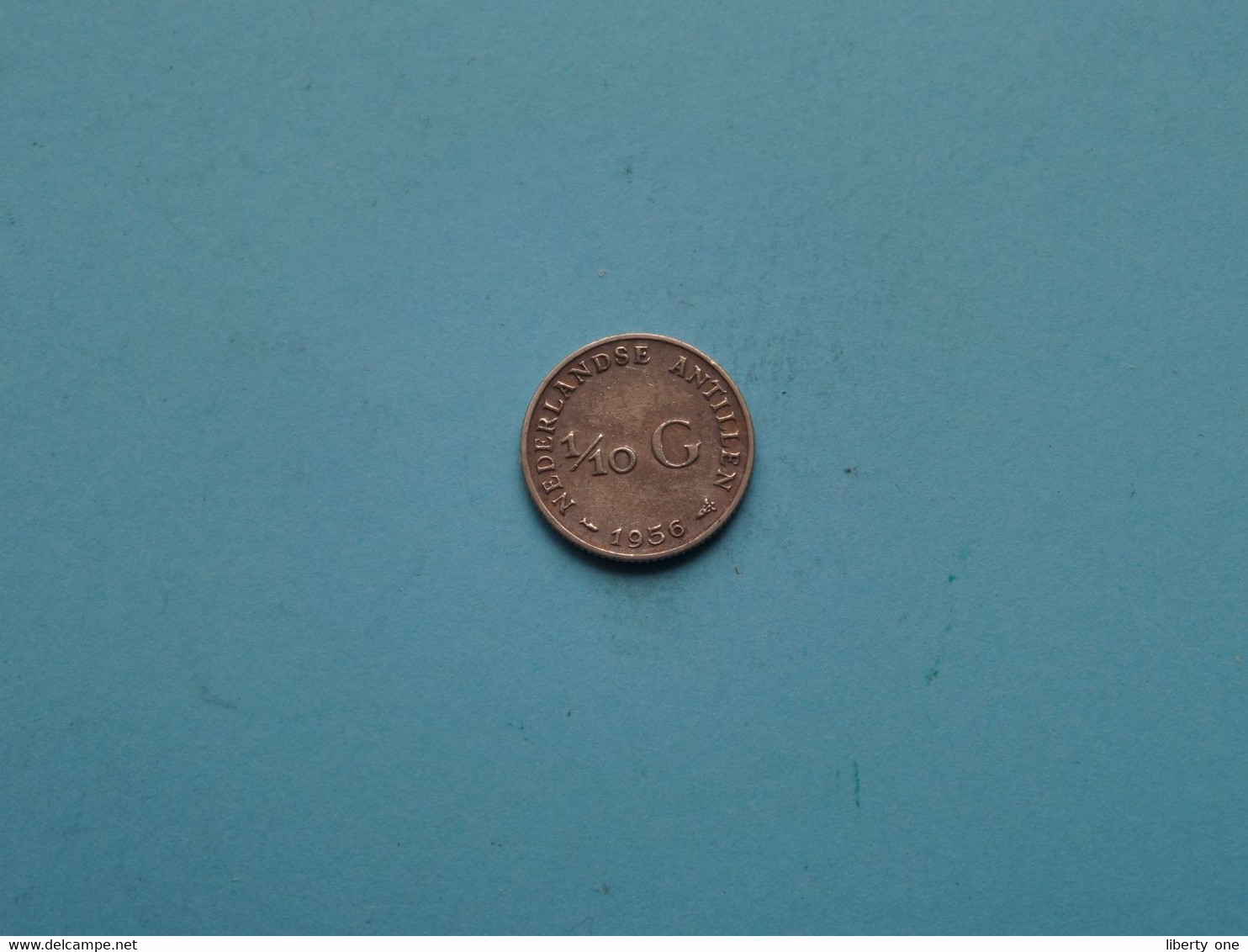 1956 - 1/10 Gulden > Nederlandse Antillen ( For Grade, Please See Photo ) ! - Netherlands Antilles