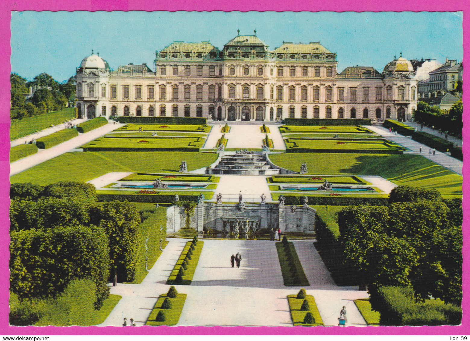 281070 / Austria Wien Vienna - Belvedere Palace Historic Building Complex  PC 216 Österreich Autriche - Belvedere