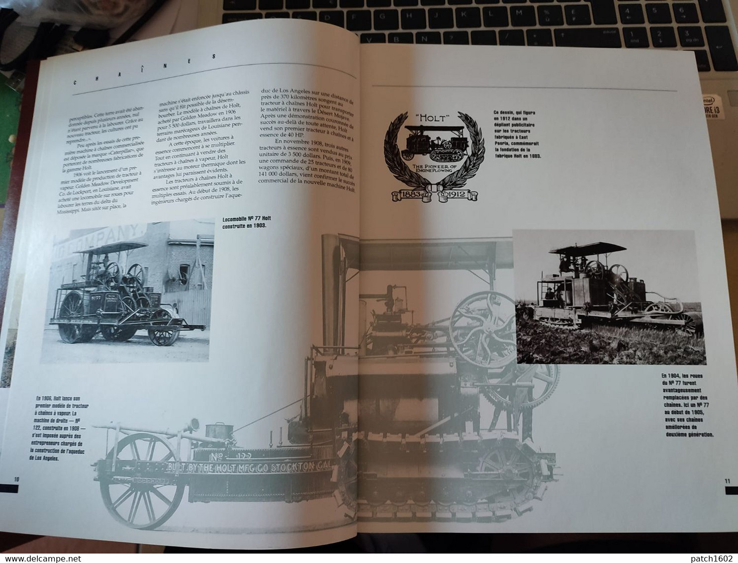 L'HISTOIRE DE CATERPILLAR 80 PAGES - Historia