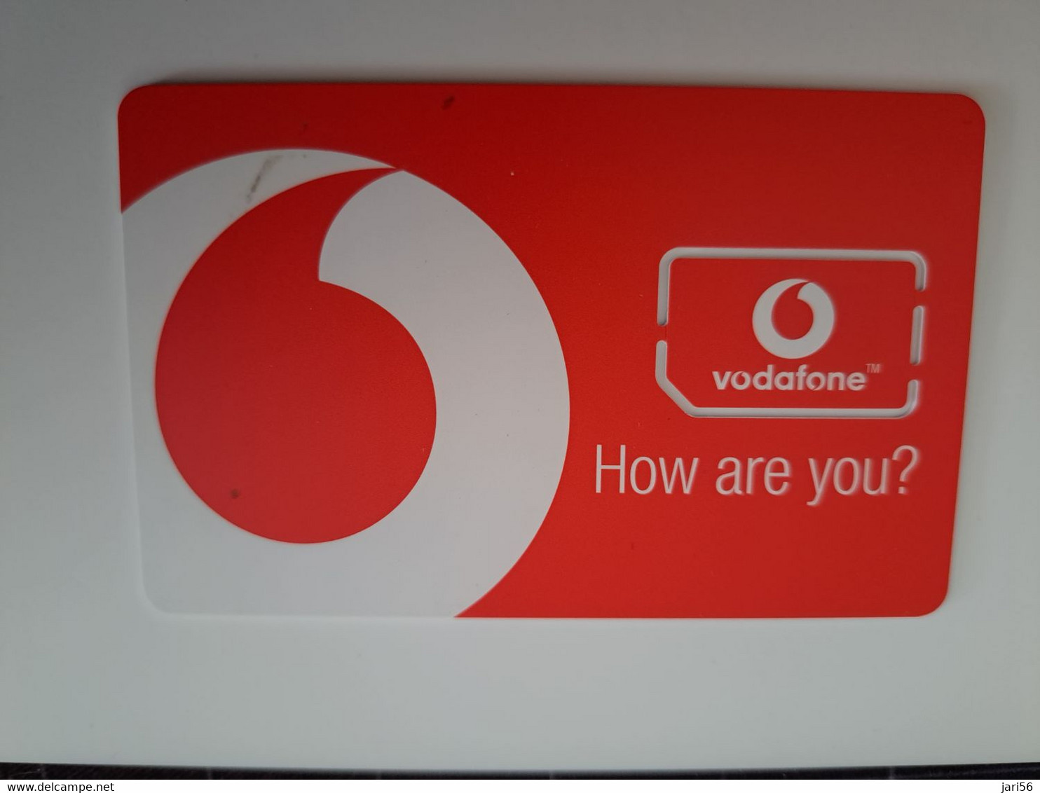 NETHERLANDS  GSM /  SIM CARD /  PROVIDER ; VODAFONE RED DIFF CHIP      /   MINT  CARD  ** 11418** - Publiques