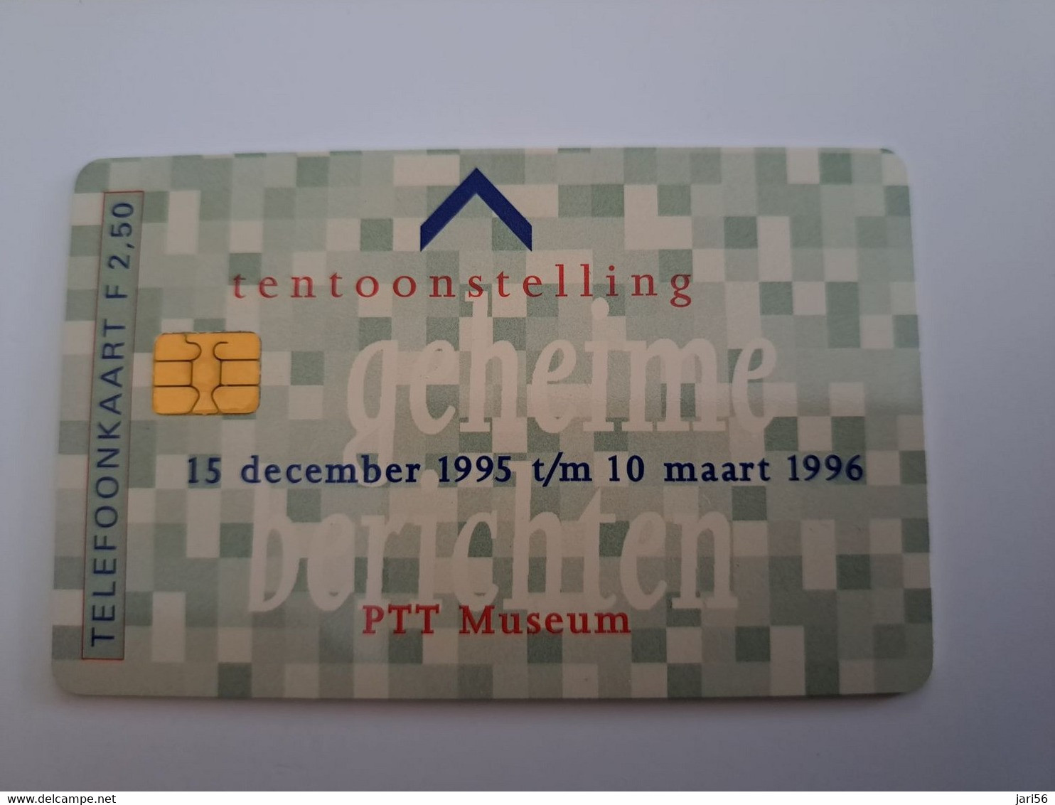 NETHERLANDS  ADVERTISING CHIPCARD HFL  2,50 / PTT MUSEUM       MINT    ** 11431 ** - Privé