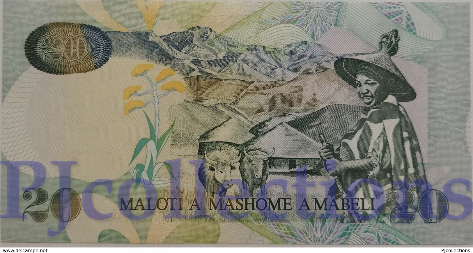 LESOTHO 20 MALOTI 2001 PICK 16c UNC - Lesotho