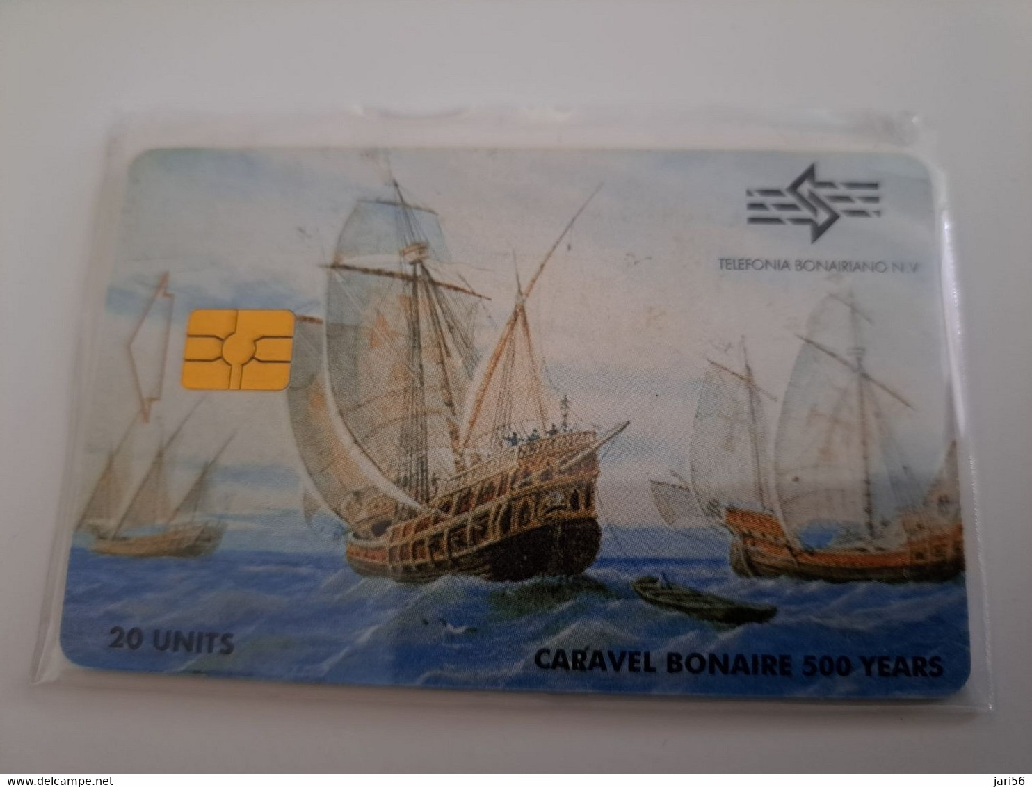 BONAIRE Naf 5,00 20 Units CARAVEL BONAIRE 500 YEARS  **11444 ** - Antilles (Netherlands)