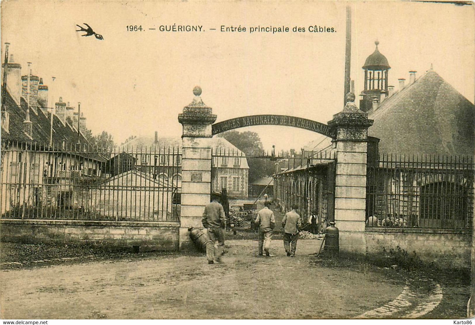 Guérigny * Entrée Principale Des Câbles * Caserne Militaire Militaria - Guerigny