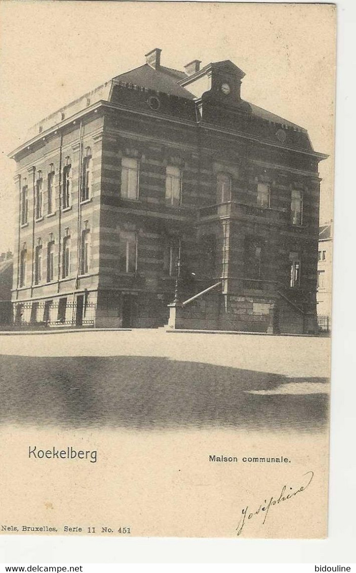 CPA-KOEKELBERG " Maison Communale " - Koekelberg