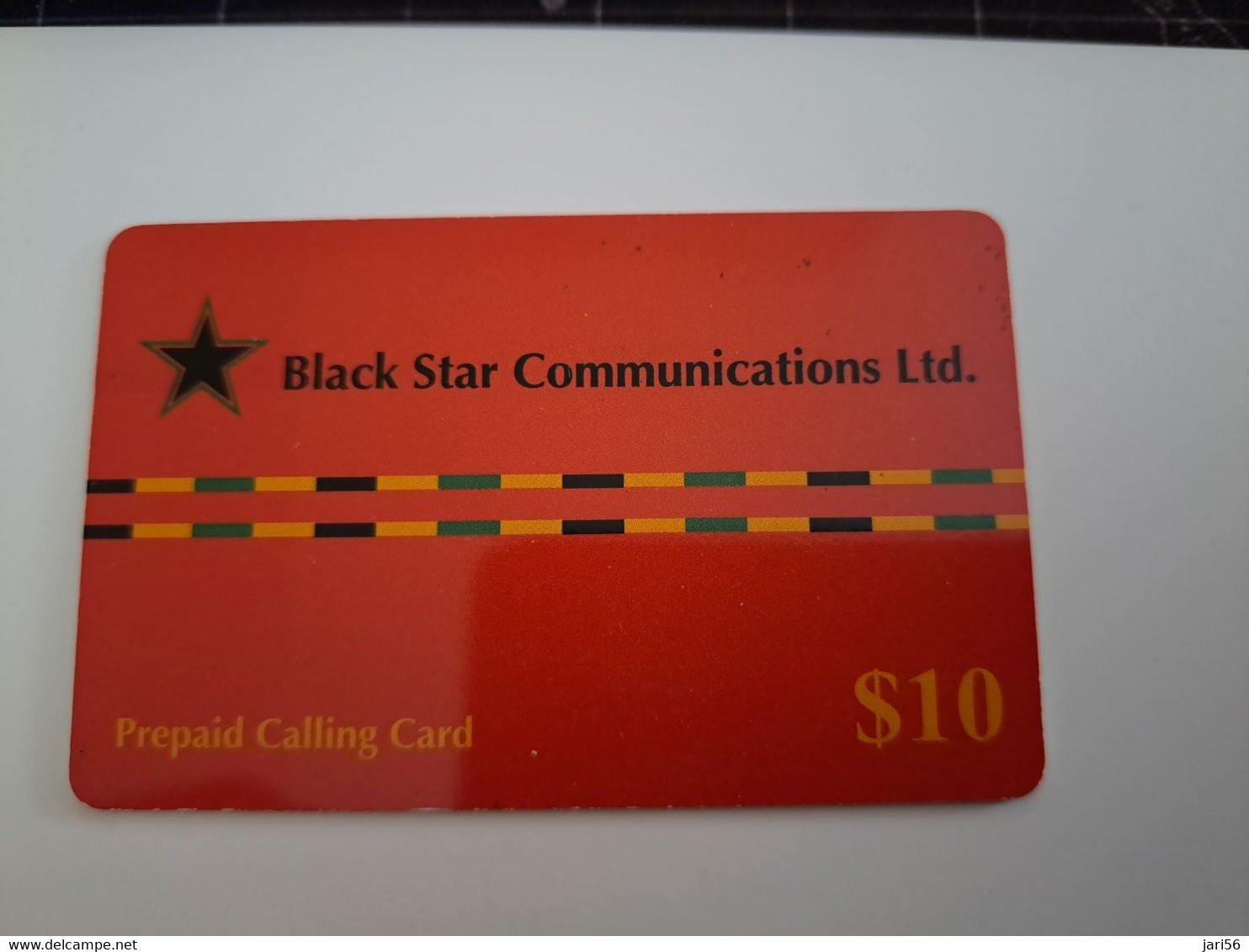 BERMUDA  $ 10,- LOGIC    / THICK CARD / BLACK STAR COMM  - 8/2001   PREPAID CARD  Fine USED  **11470** - Bermude