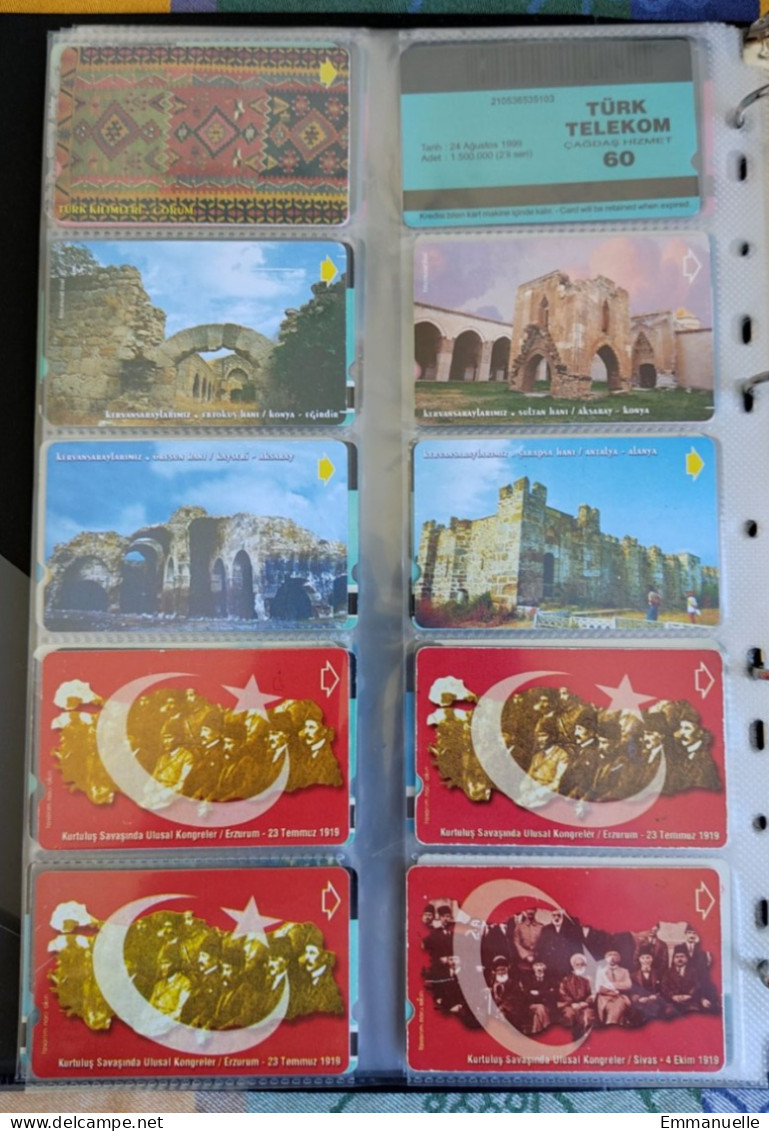 Turkey Türk Telekom magnetic cards 63 pages