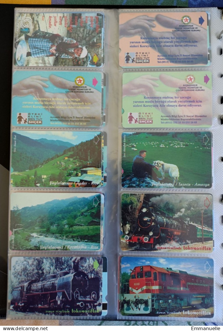 Turkey Türk Telekom magnetic cards 63 pages