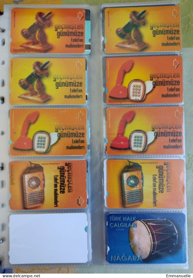 Turkey Türk Telekom magnetic cards 63 pages