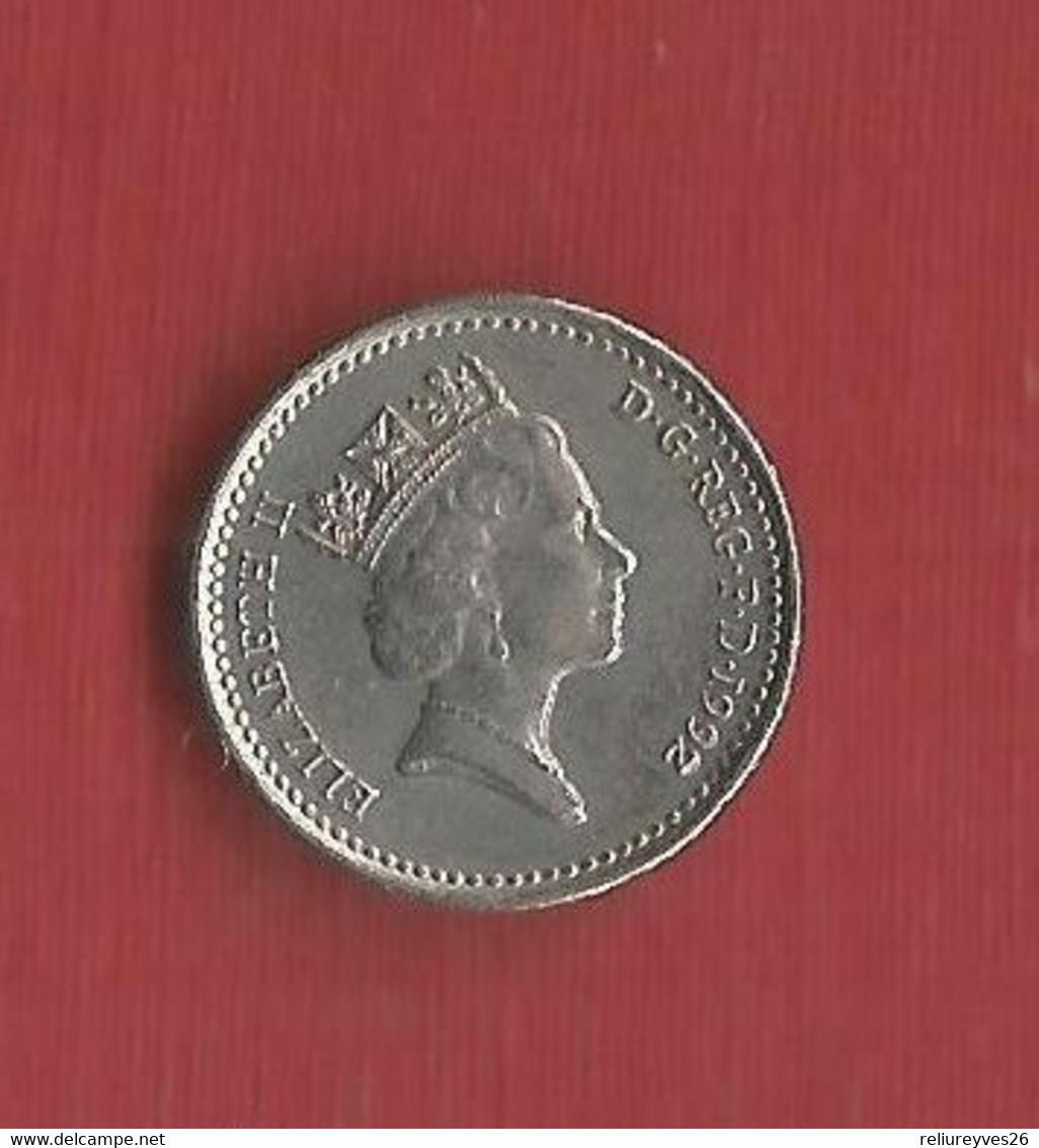 G.B. , 4 Pièces De Monnaies ( 1 ), 1 Penny ,1993 - ( 1) 5  Pence 1992 - ( 2) 20 Pence 1982-1991 - Andere & Zonder Classificatie