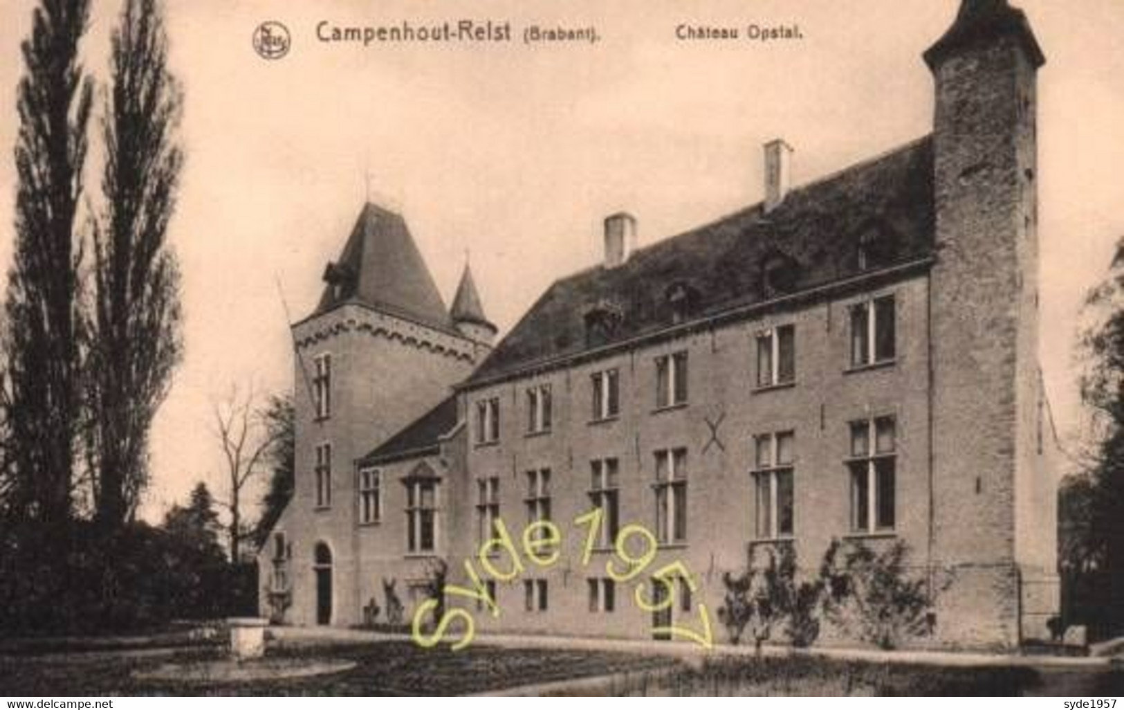 Campenhout-Relst  - Château Opstal Nels  N°63 - Kampenhout