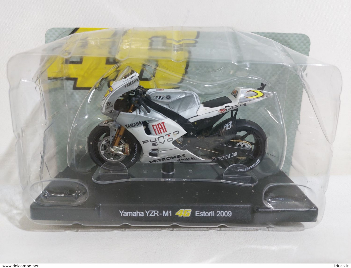 I119956 MOTO 1/18 Valentino Rossi - Yamaha YZR M1 - Estoril 2009 - Moto