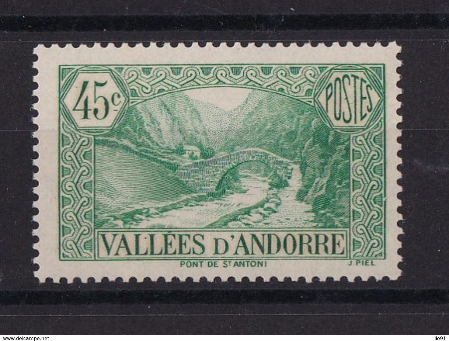 ANDORRE.  YT   N° 63   Neuf **   1937 - Ungebraucht