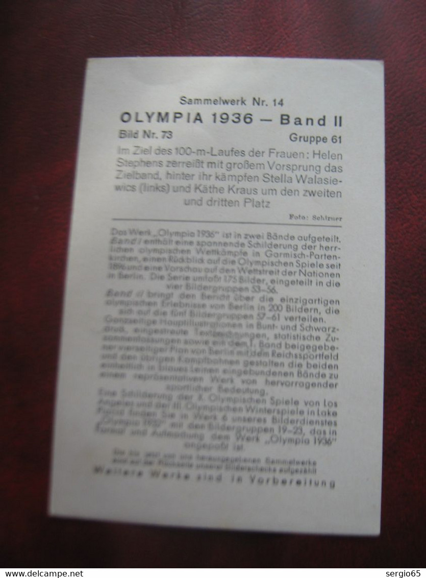 Olimpyia 1936 BERLIN - Documents Historiques