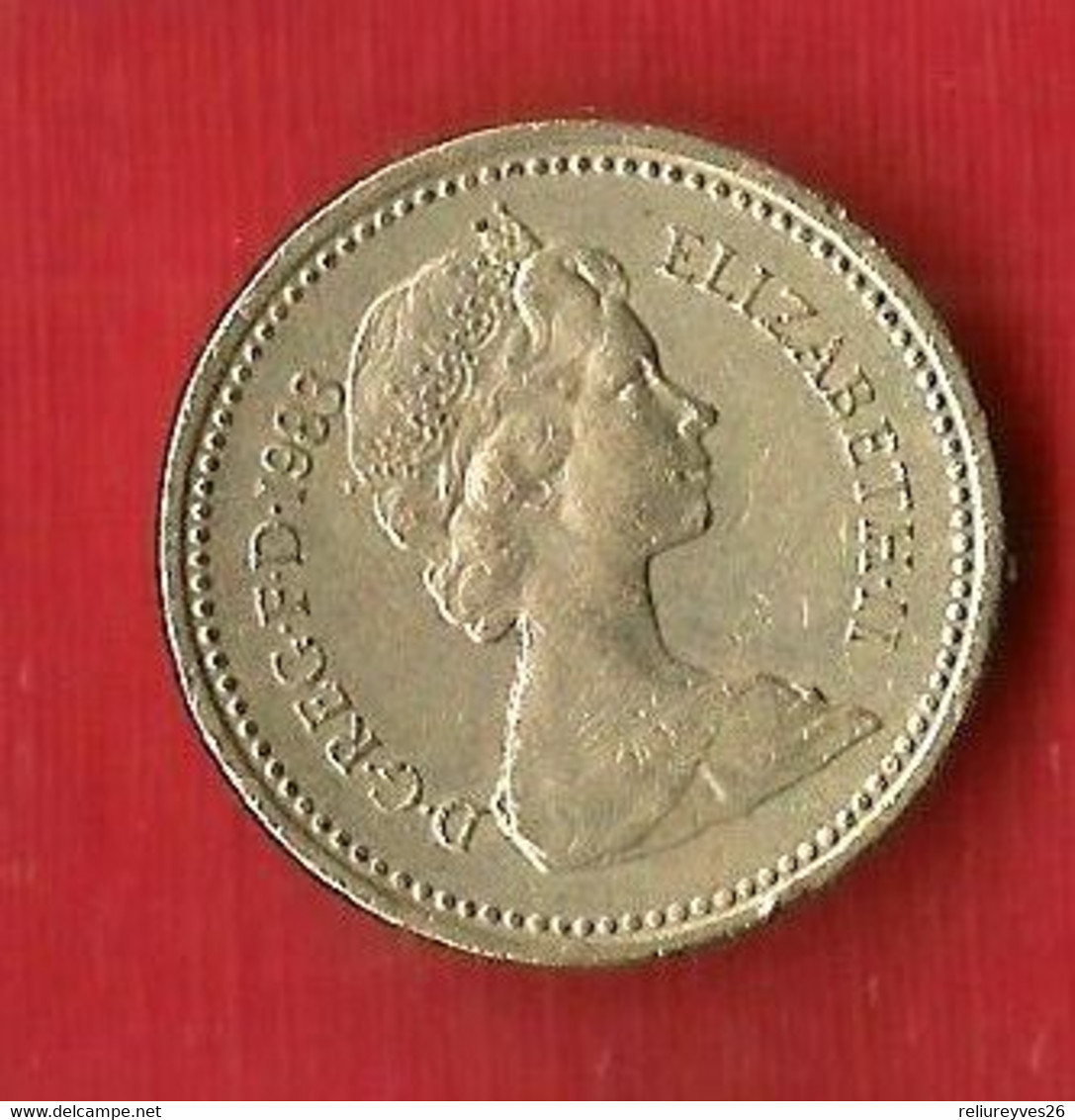 G.B. , 4 Pièces De Monnaies , 1 Pound , 1983,1985 - 1 Pound