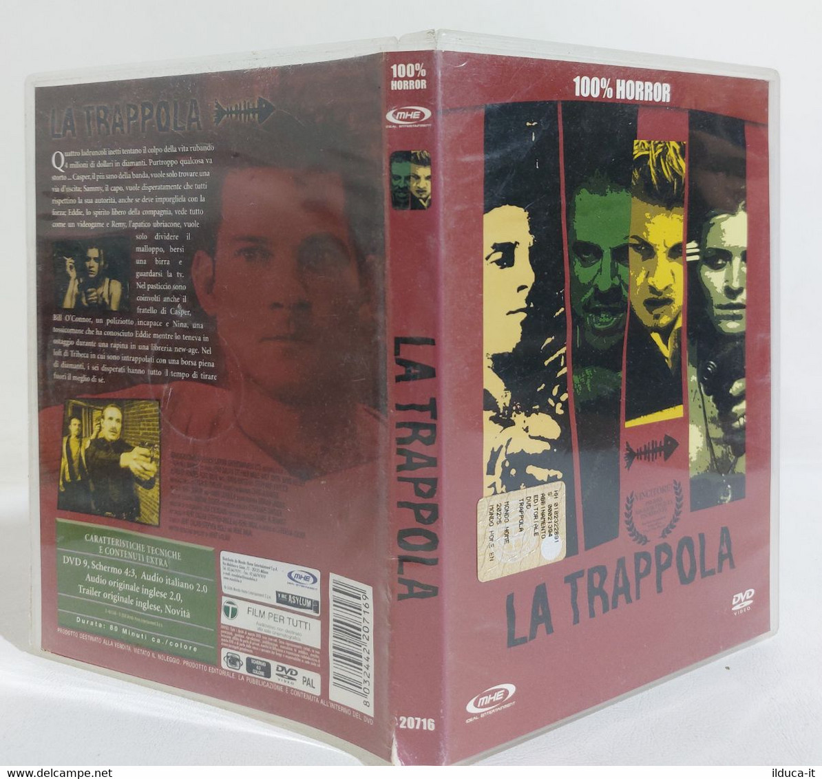 I108657 DVD - LA TRAPPOLA (2006) - Kent Dalian - Horreur