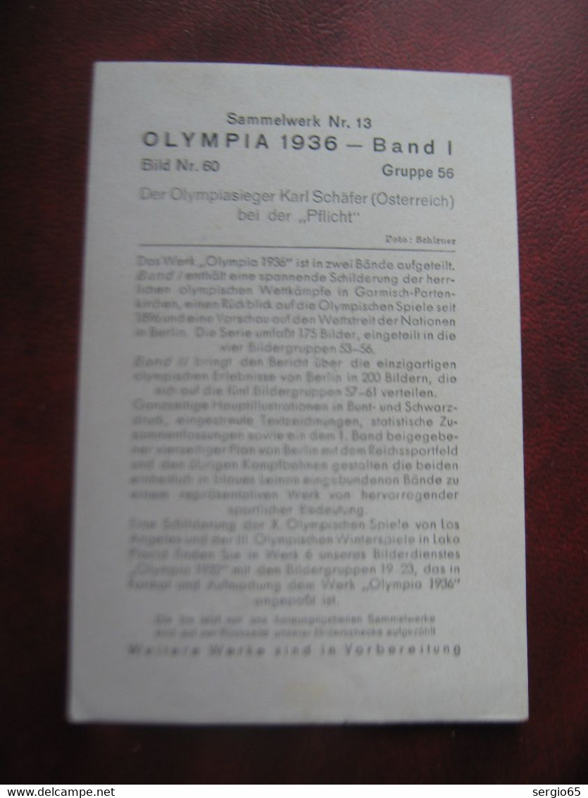 Olimpyia 1936 BERLIN - Documents Historiques