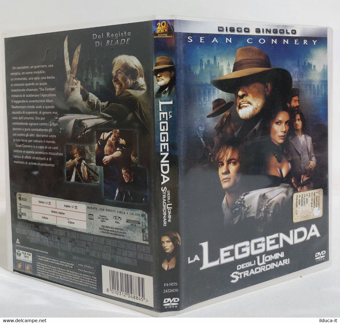 I108672 DVD - LA LEGGENDA DEGLI UOMINI STRAORDINARI (2003) - Sean Connery - Fantascienza E Fanstasy