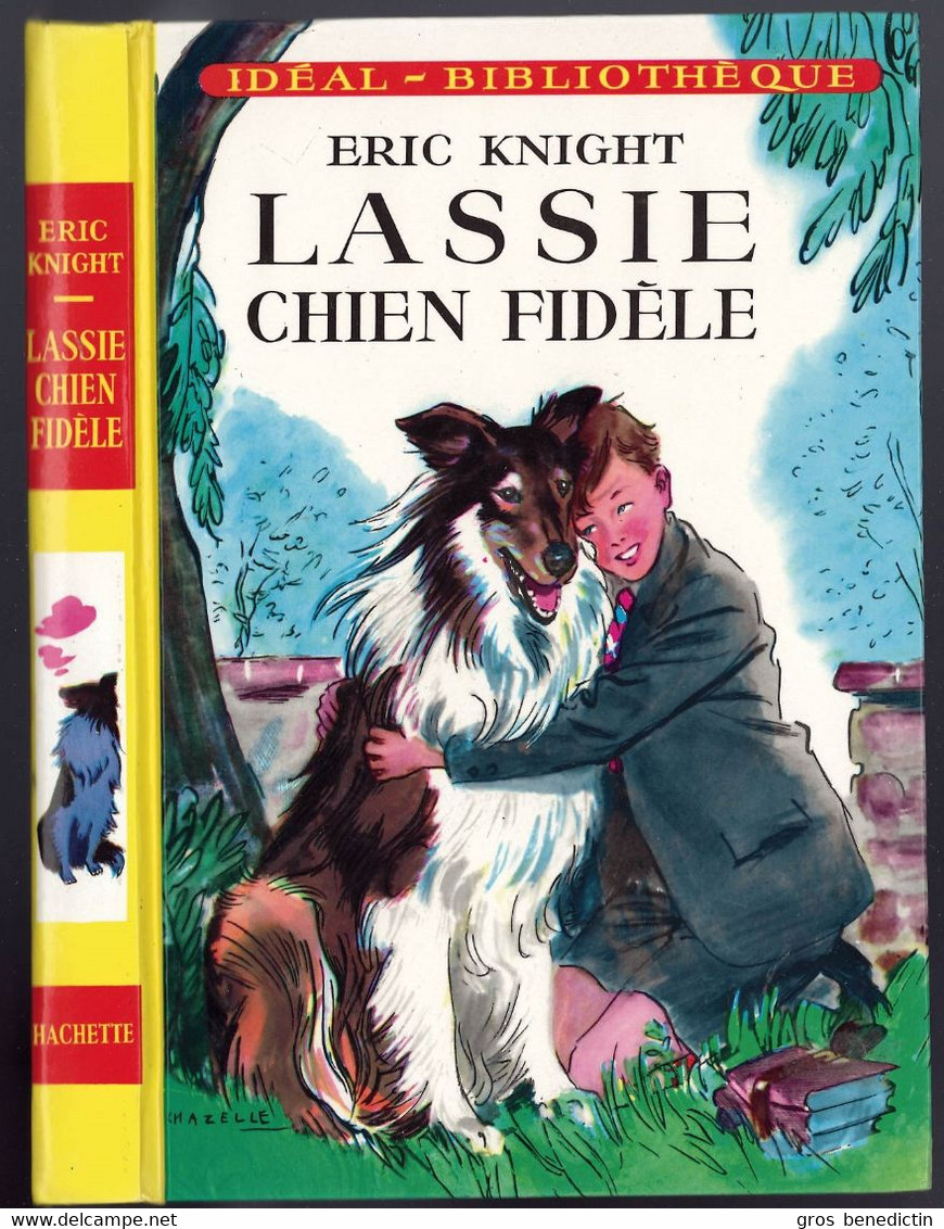 Hachette - Idéal Bibliothèque - Série Lassie  - Eric Knight - "Lassie Chien Fidèle" - 1983 - Ideal Bibliotheque