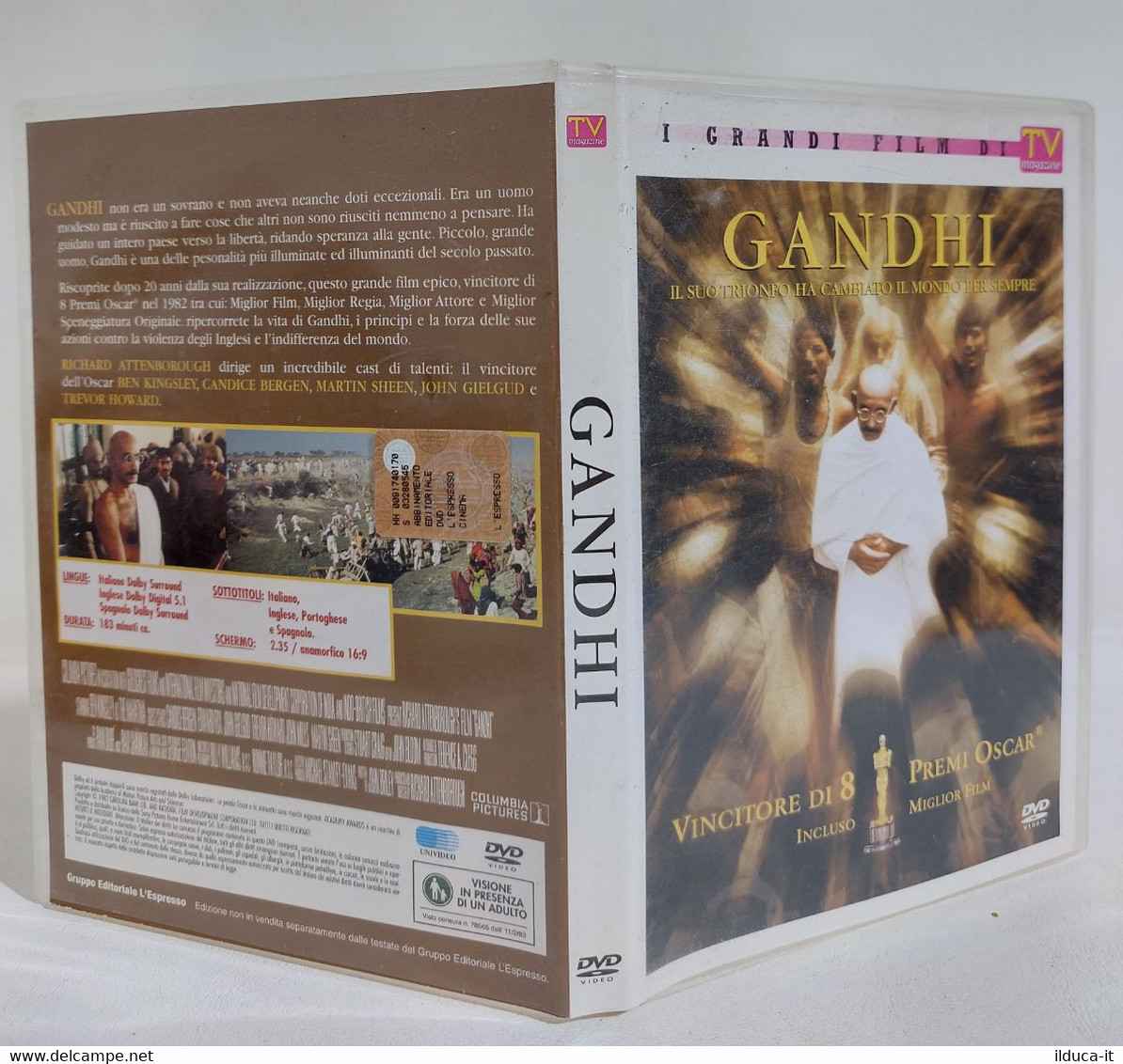 I108678 DVD - GANDHI (1982) - Ben Kingsley - Geschichte