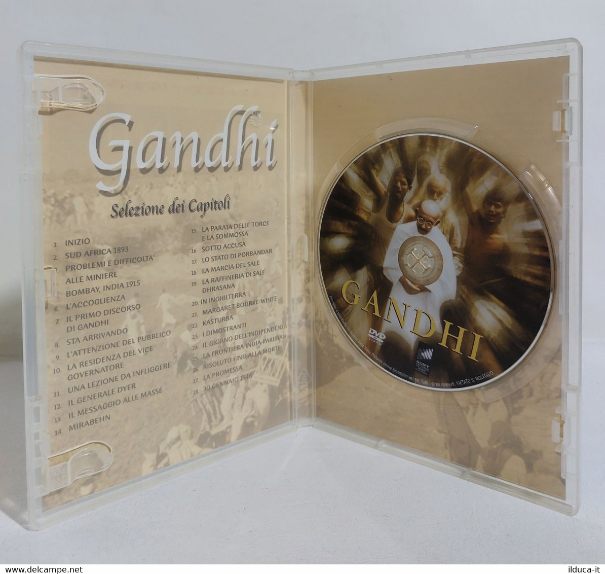 I108678 DVD - GANDHI (1982) - Ben Kingsley - Histoire