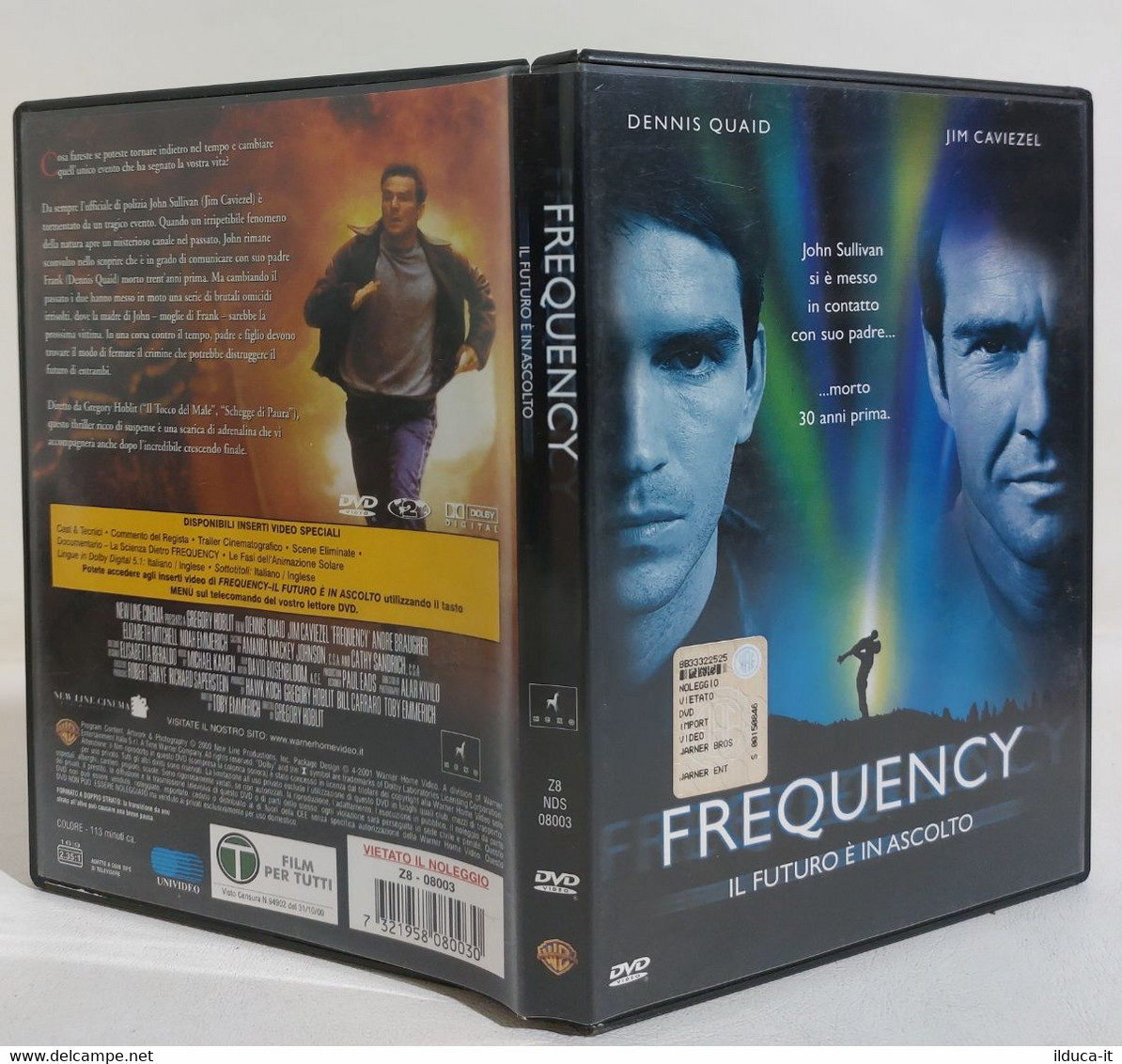 I108684 DVD - FREQUENCY (2000) - Dennis Quaid / Jim Caviezel - Science-Fiction & Fantasy