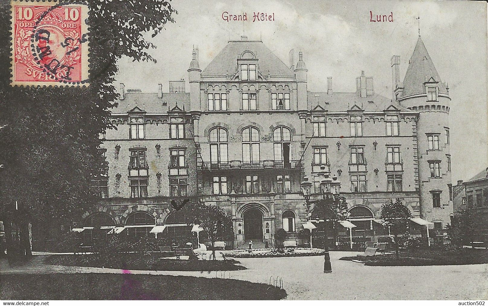 2365PR/ PC Grand Hôtel Lund 15/8/16 > Camp Zeist Arrival Canc. Legerplaats Bij Zeist - Kriegsgefangenschaft