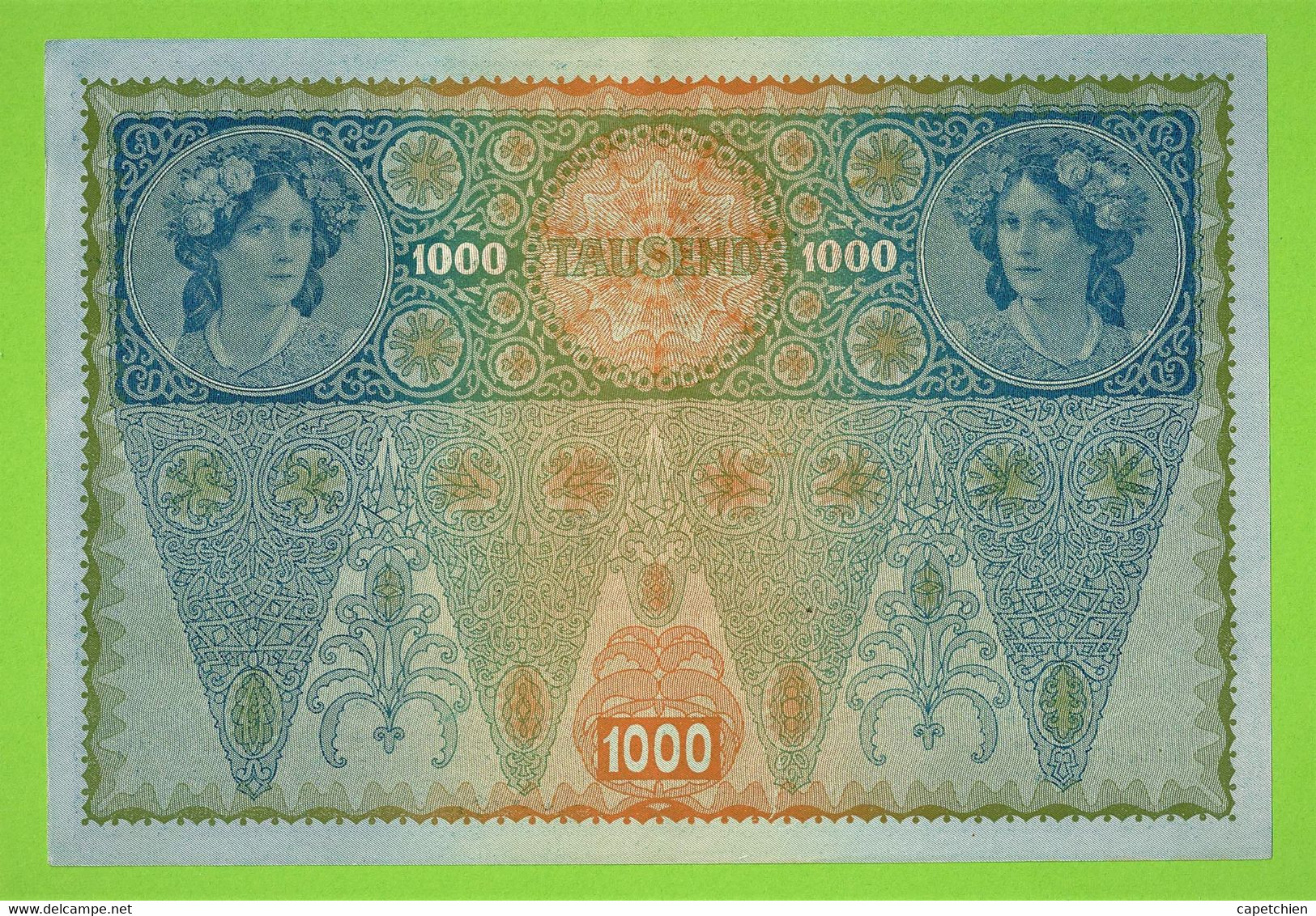 AUTRICHE HONGRIE / 1000 KRONEN / 1902 / SURCHARGE  DEUTSCHÖSTERREICH HORIZONTALE - Austria