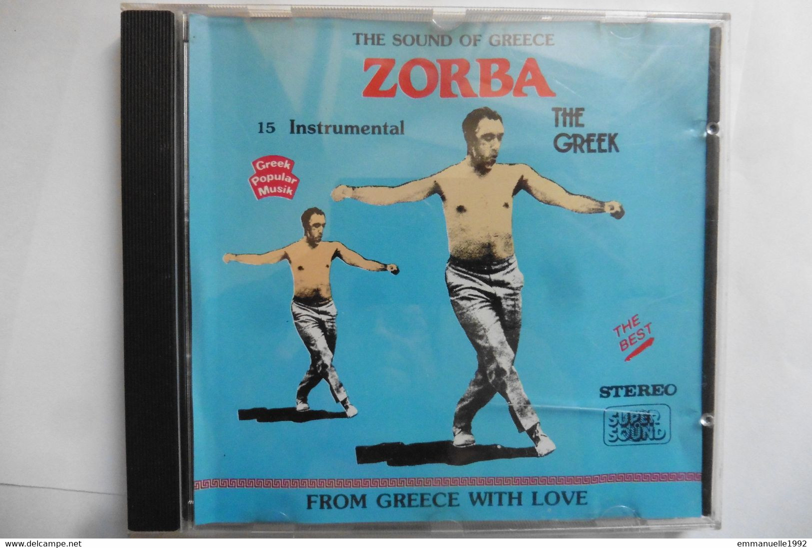 CD Zorba The Greek Le Grec - The Sound Of Greece 15 Titres Instrumental RARE ! - World Music
