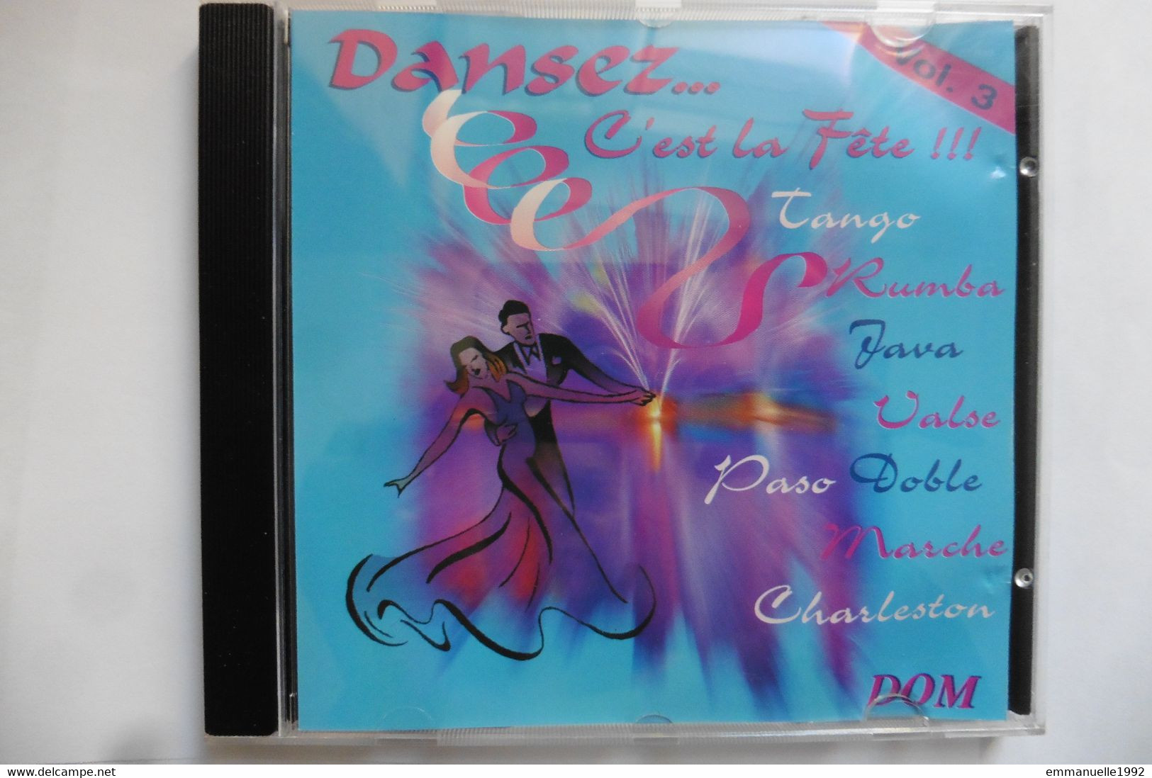 CD Dansez... C'est La Fête Vol 3 Tango Rumba Java Valse Paso Doble Charleston - Compilations