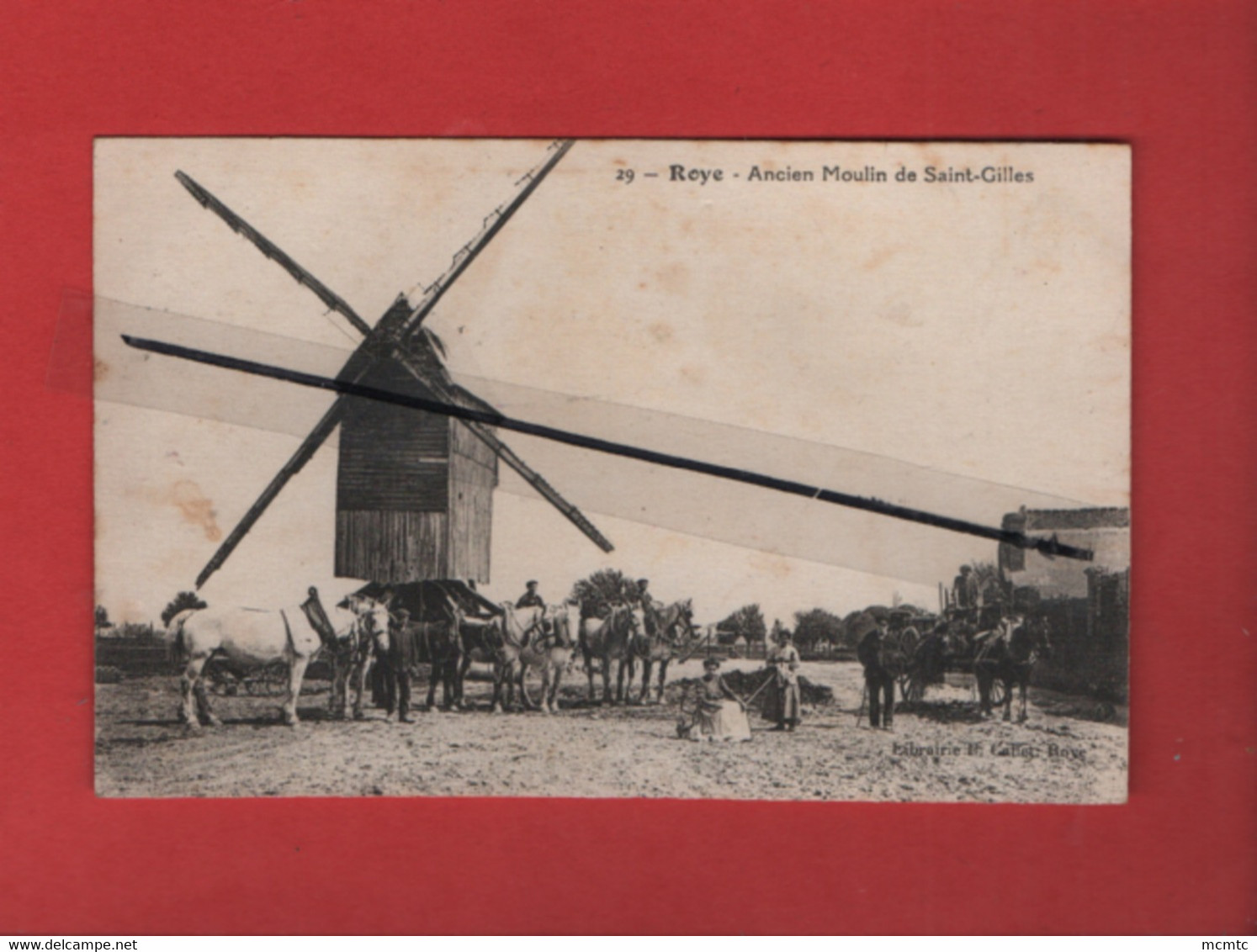 CPA Rétrécit - Roye - Ancien Moulin De Saint Gilles - Roye