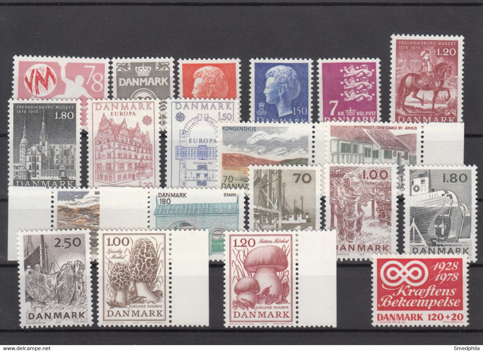 Denmark 1978 - Full Year MNH ** - Full Years