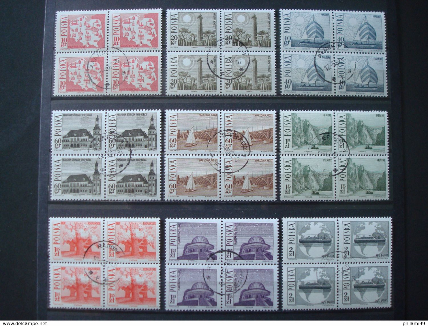 POLAND 3 SCANS MNH** / USED STOCK - Verzamelingen