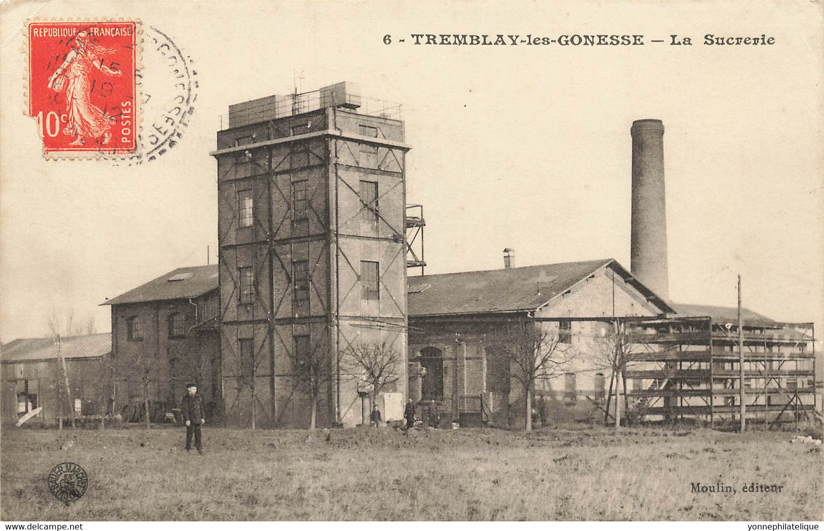 93 - SEINE SAINT-DENIS - TREMBLAY-LÈS-GONESSE - La Sucrerie - Usine - 10483 - Tremblay En France