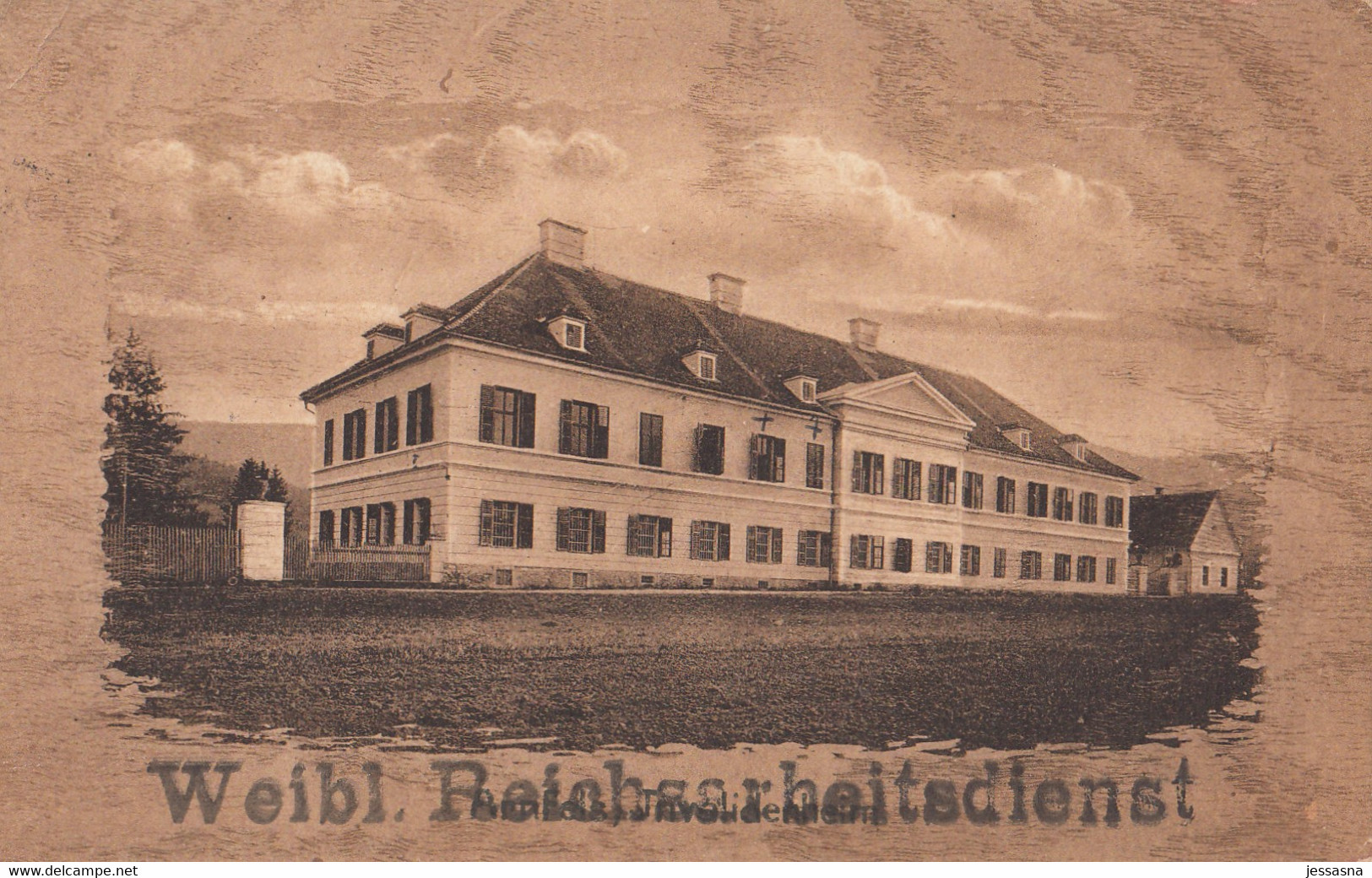 AK - ARNFELS (Arnez) - Weibl.- RAD-Lager (ehem. Invalidenheim) 1939 - Leibnitz