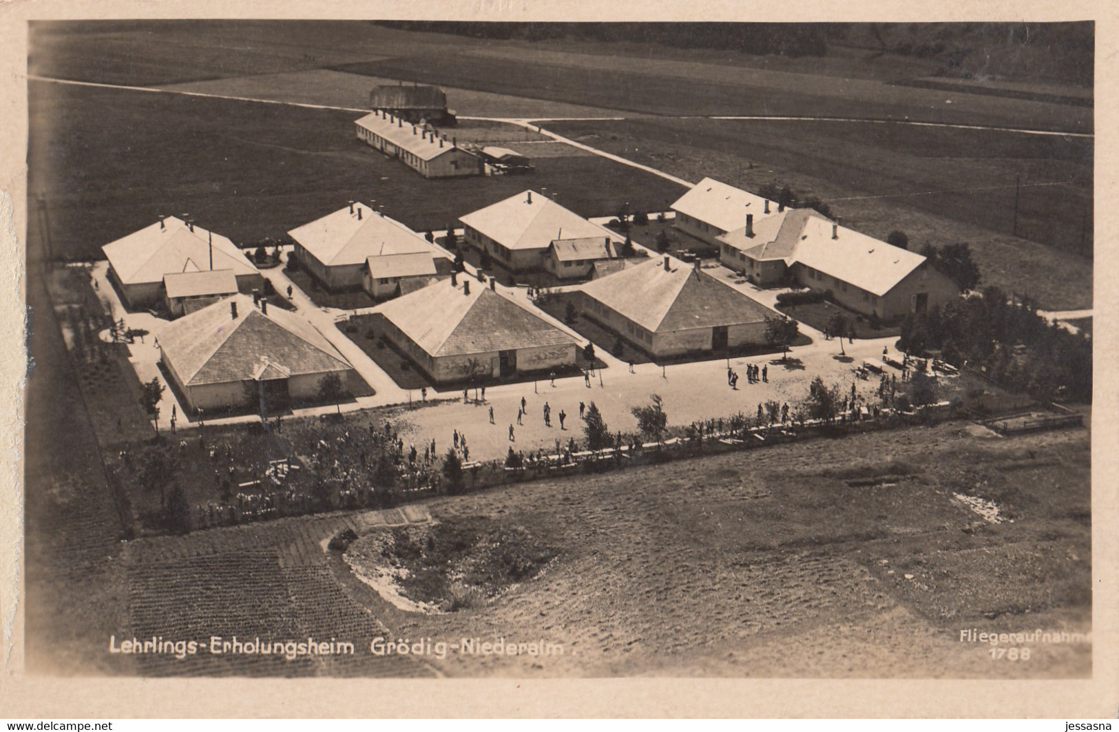 AK - GRÖDIG-NIEDERALM - Lehrlings-Erholungsheim - Fliegeraufnahme 1939 - Grödig