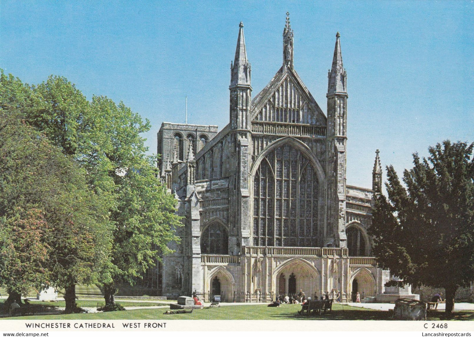 Postcard Winchester Cathedral My Ref B25713 - Winchester