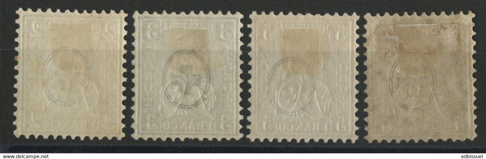 HELVETIA Assise 1862 N° 33 + 34 + 35 + 35a (Zu 28 à 30b) Cote 286 €, Neufs * (MN), Voir Description - Unused Stamps