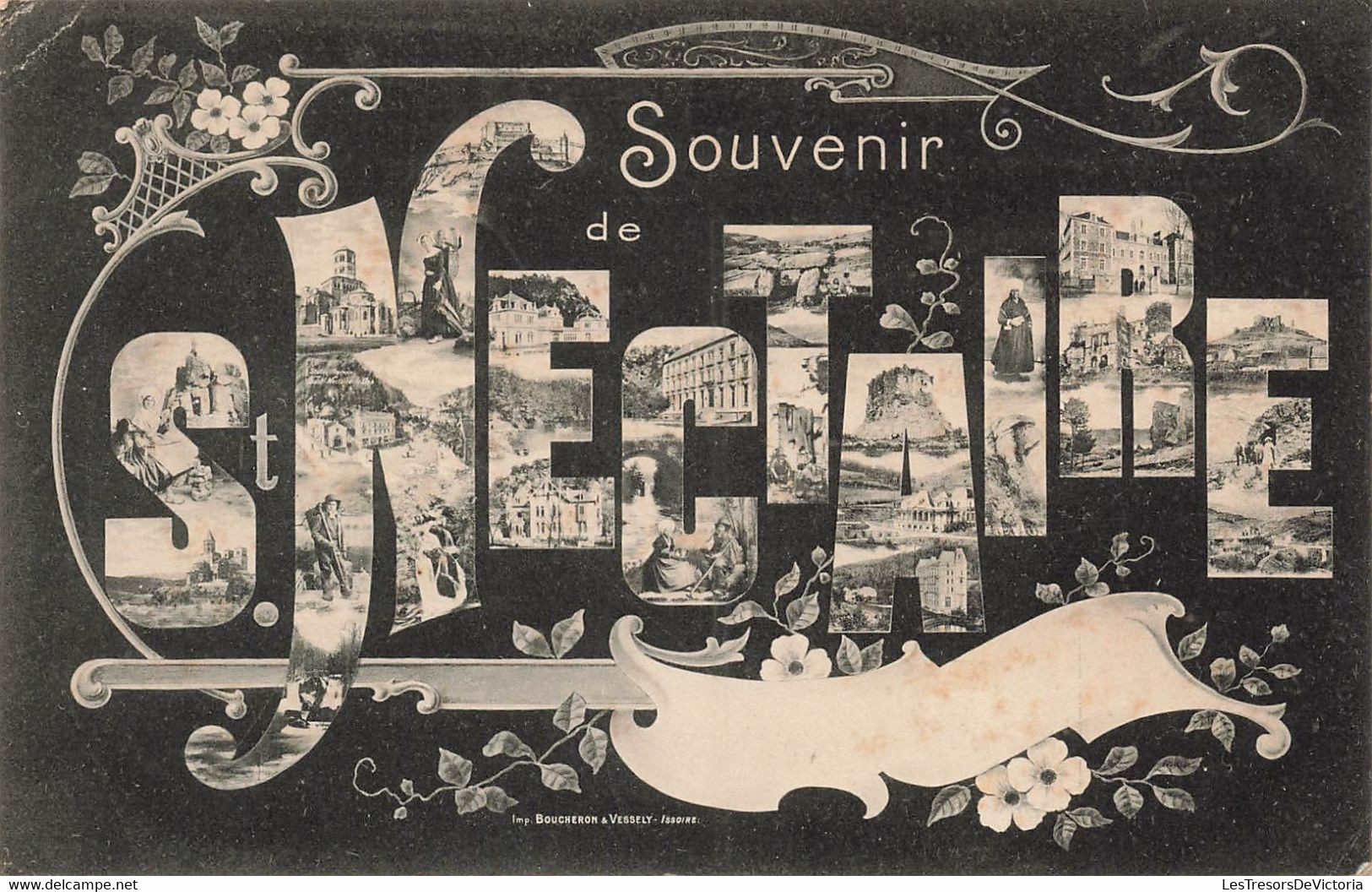 CPA Souvenir De St Nectaire - Carte Multivues - Souvenir De...